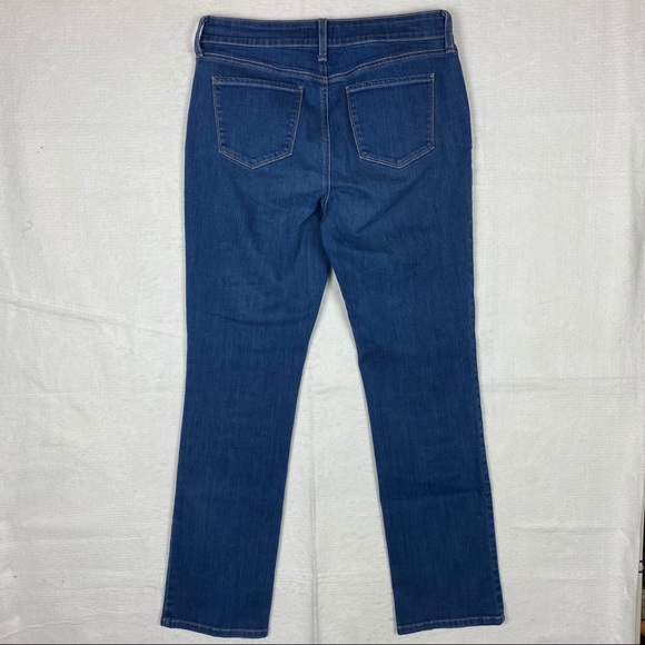 NYDJ Marilyn Stretch Medium Wash Straight Leg Jean - Picture 6 of 8